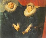 DYCK, Sir Anthony Van Portrait of a Married Couple dfh china oil painting reproduction